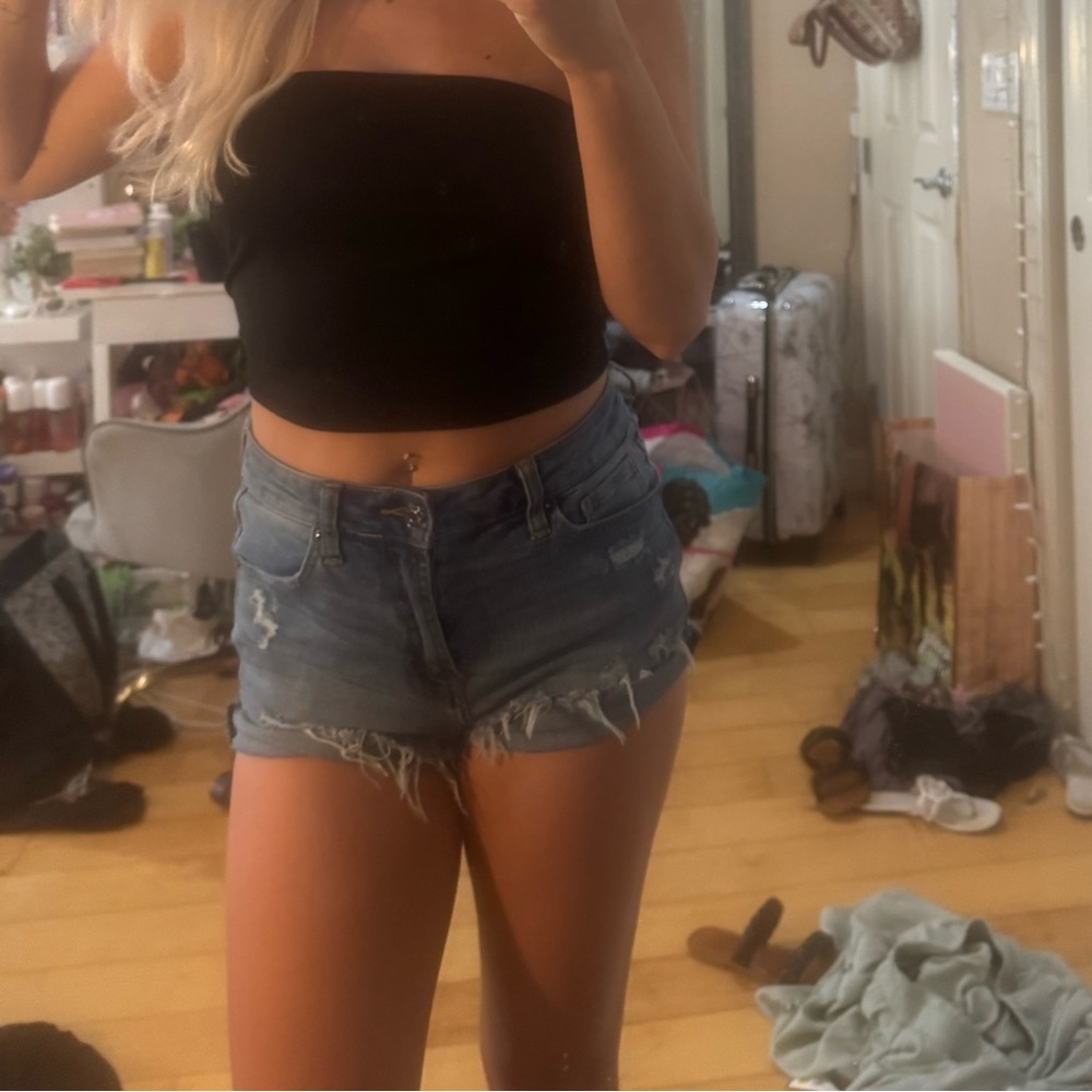 Denim blue Shorts
